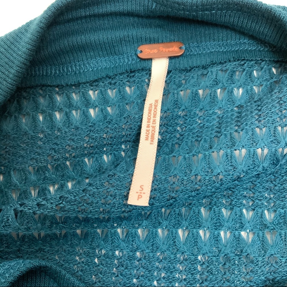 Free People Sistine Cold Shoulder Hacci Knit Top - Picture 11 of 13
